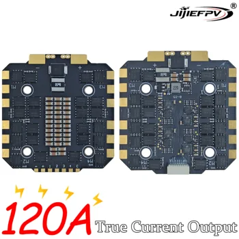 Sf58f457f26f1429b9ef590c2b4333efeC.jpg JIJIEFPV 120A 100A 80A 3-12S 4IN1 ESC H743 pile H7 FC contrôleur de vol pile FPV pour cadre de Drone MARK4 13 pouces FPV