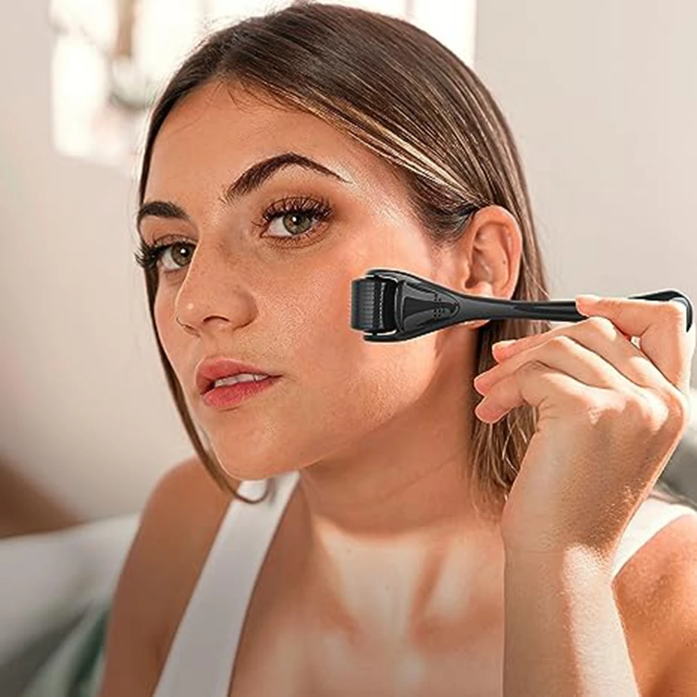 Rodillo Derma 540 de aleación de titanio, microagujas de longitud - Main Image