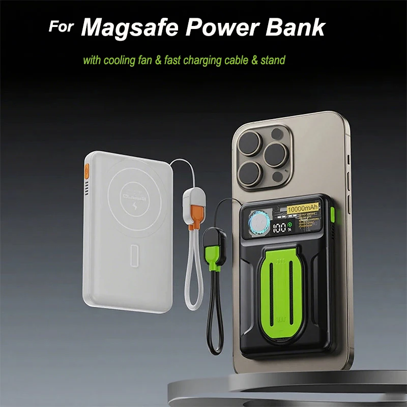 Portable Mag 22.5w Wirele Magnetic Power Bank 20000mah for apple