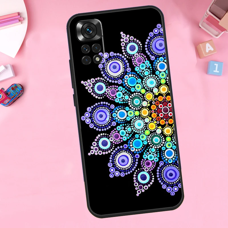 Elegant Mandala Floral Design Phone Case Cover