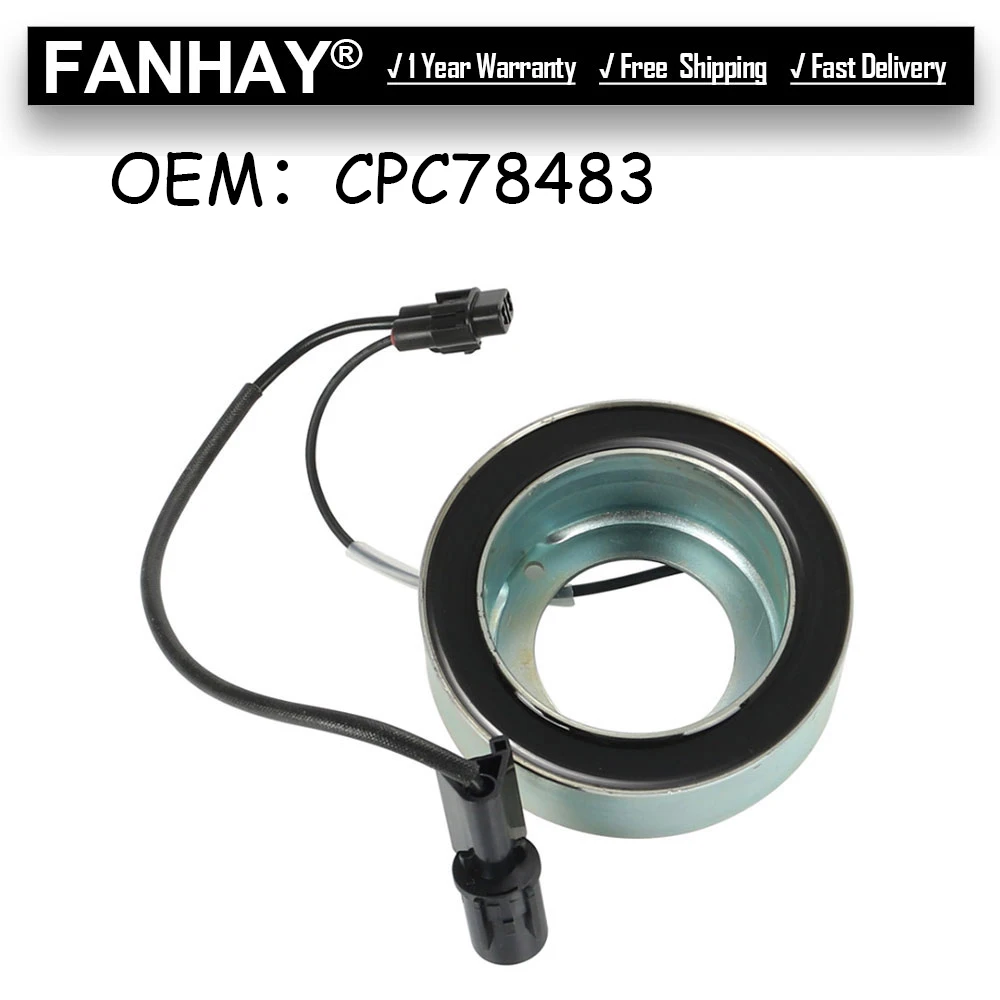 Nuovo A/C Ac Compressore Frizione Bobina Cpc78483 Per Mitsubishi Mirage 1998-2002 Lancer 2002-2007 Ricambi Auto Accessori