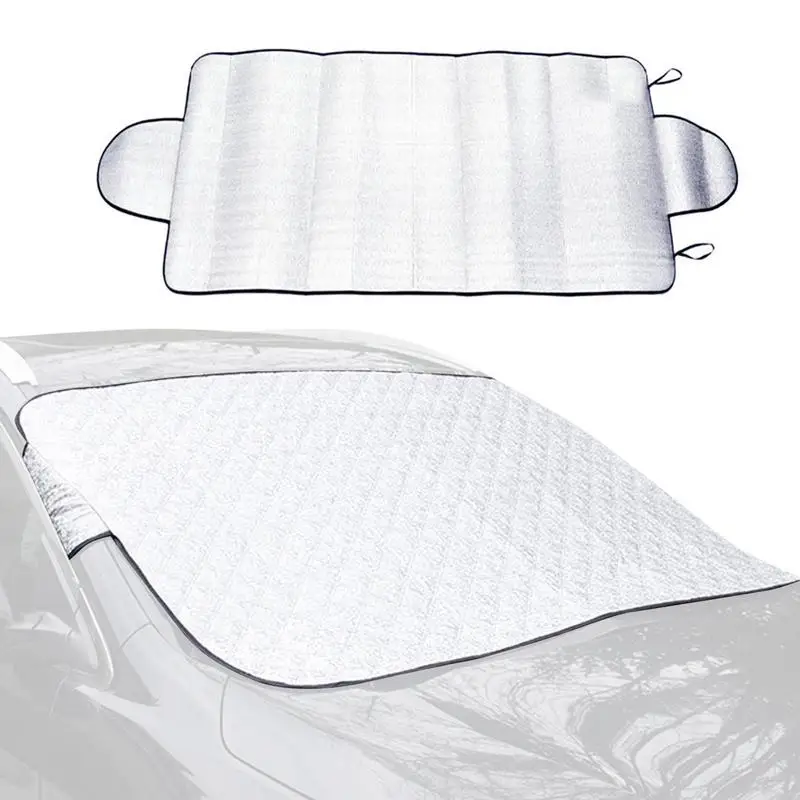 

1pcs Auto Sunshade Cover Universal Automotive Windshield Cover Heat Insulation UV Rays Blocking Cloth Car Interior Protector