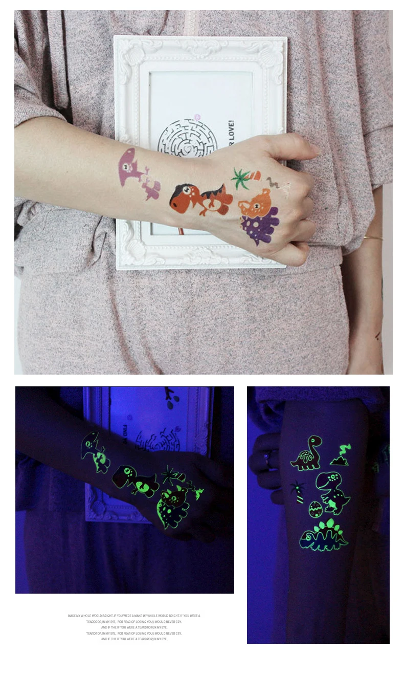 10sets/Lot) A4 Laser Inkjet Sticker Temporary Tattoo Transfer