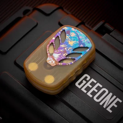 

Magic Play EDC Unlimited Push Slider Glue-free Magnets Office Decompression Metal Fingertip Decompression Toys PEI