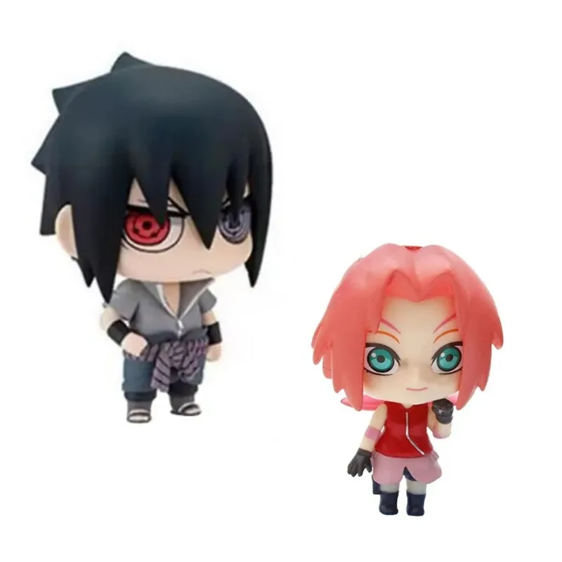 Kawaii Naruto Anime Action Figures - Cute Sasuke and Itachi Figurines