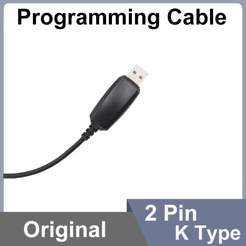 USB Programming Cable Quansheng UVK5 UVK6 5RPlus Baofeng 18Pro 13Plus 17Plus V2 Programming Cable CD Software Radio Accessories 5