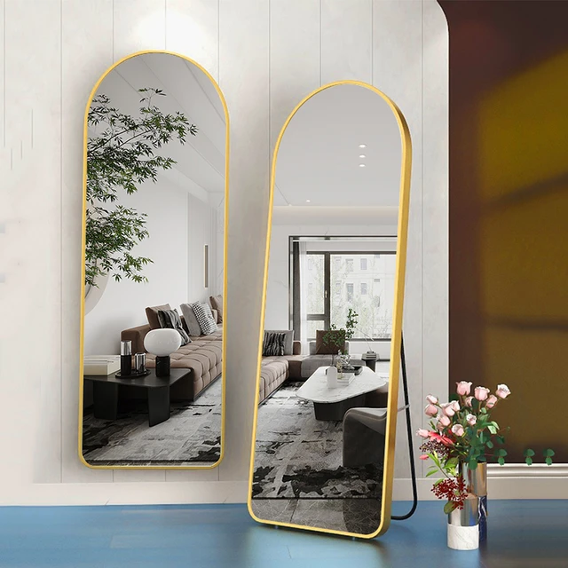 3 espejos envueltos individualmente, grandes espejos de pared decorativos  con diferentes estilos de perspectiva, arte de pared, regalo, regalo para  madre, colgante de pared -  España