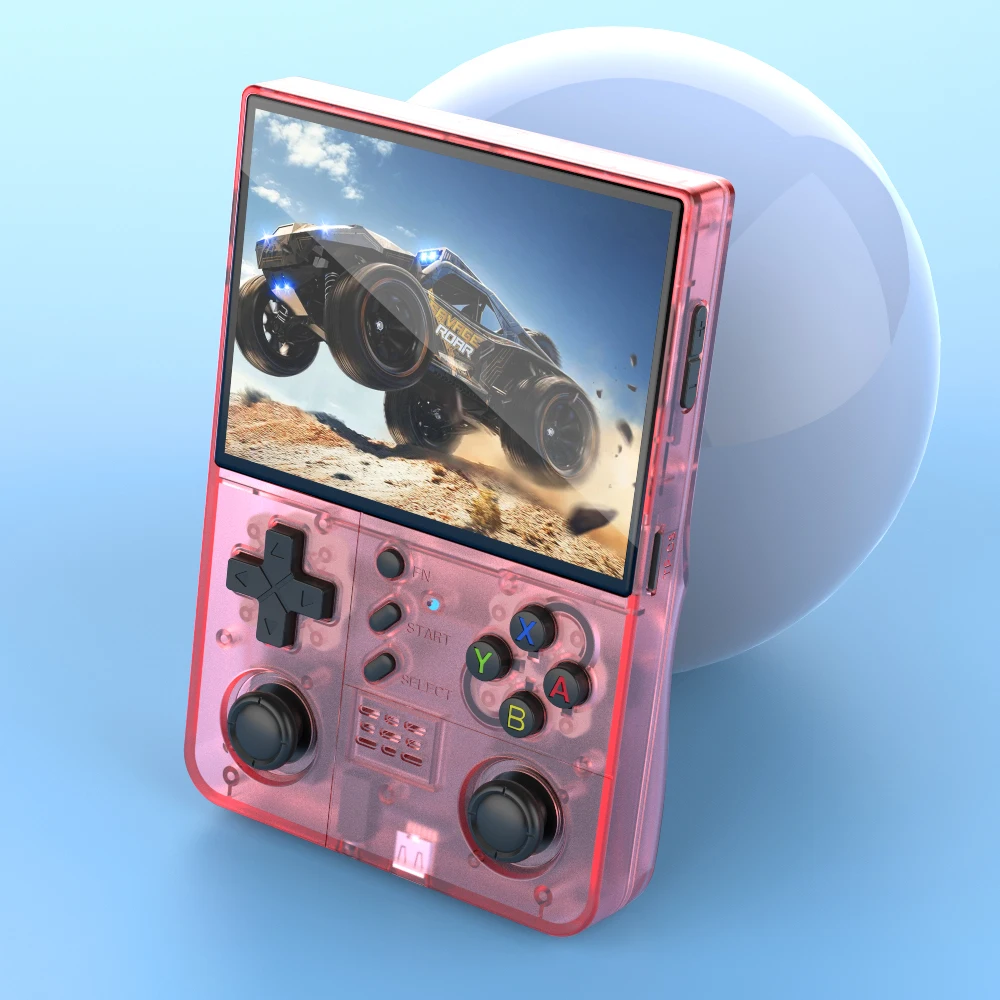 2026 R40XX pro max Retro Handheld Console 4.2 Inch HD IPS Screen, Built-in WiFi Portable Video Player, Classic Games