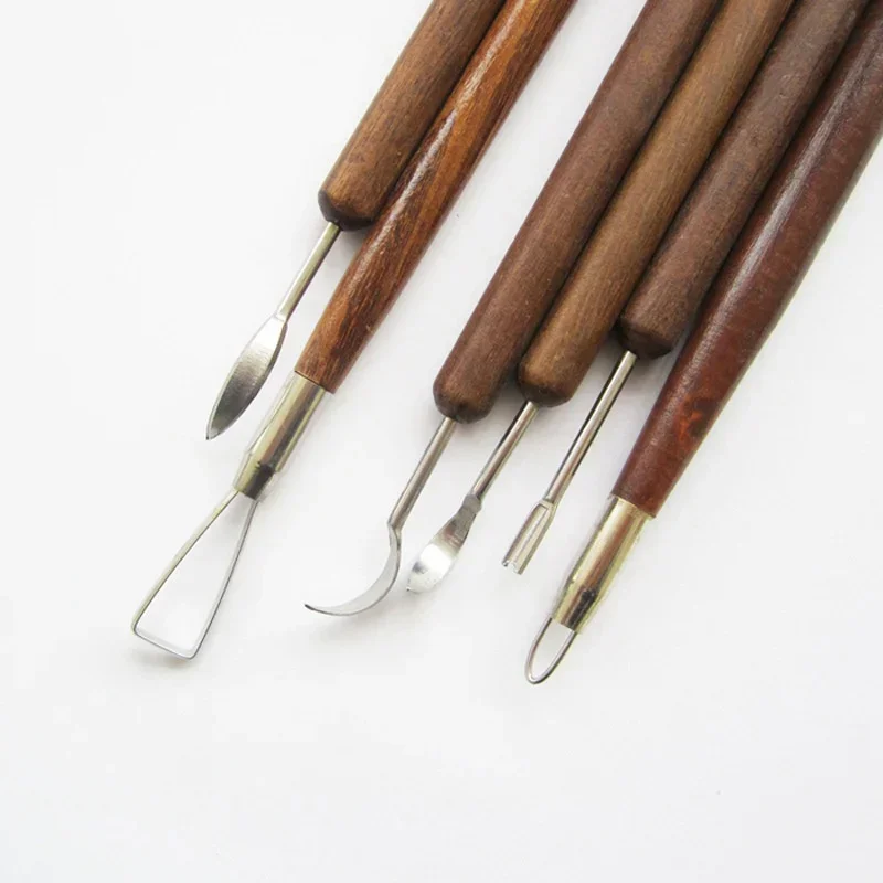 Clay ceramic tools 6 Pieces/set polymer clay tools pottery sculpting tools clay sculpting tools pottery tools clay craft tool