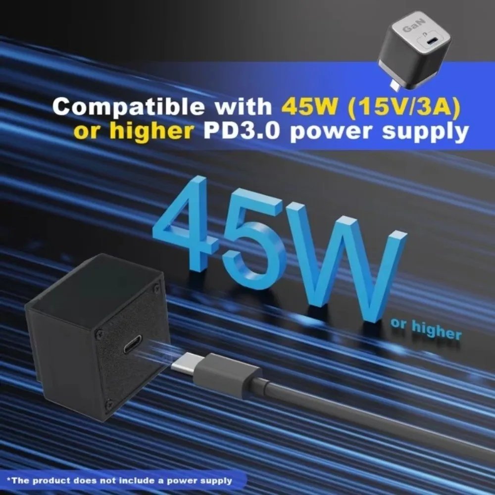 Type-C 인터페이스 PSU 15V/3A 플러그 앤 플레이 전원 어댑터 Nintendo 64 N64용 고효율 전원 공급 장치 보드 모듈
