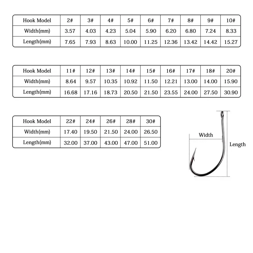 High Carbon Maruseigo Fishing Hooks 4