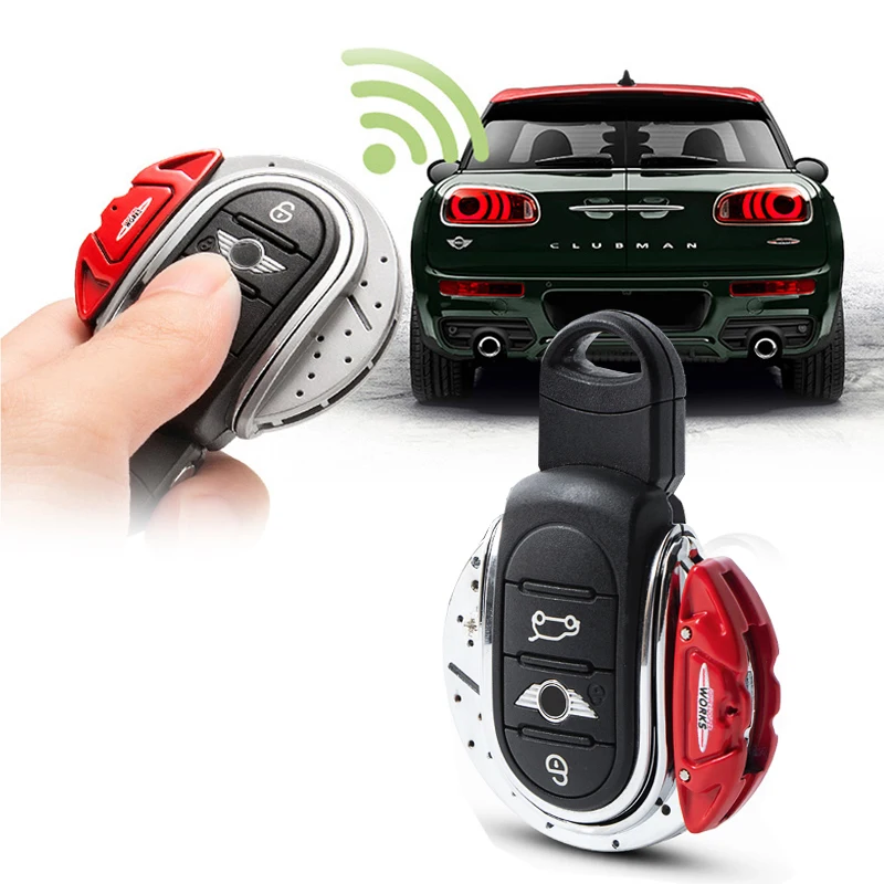 Cover Portachiavi In Lega Di Titanio Heinmo Per Mini Cooper F54 F55 F56 F57 F60 – Stile JCW – Protezione Anti Graffio - 3