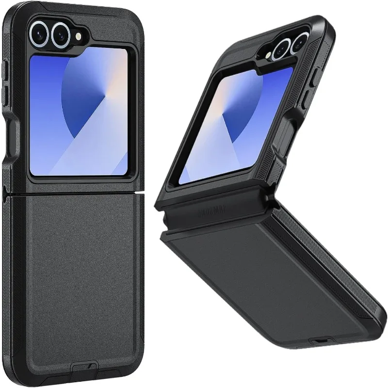 Durable Matte Heavy Duty Phone Case with Clip - Shockproof Military Grade Protection