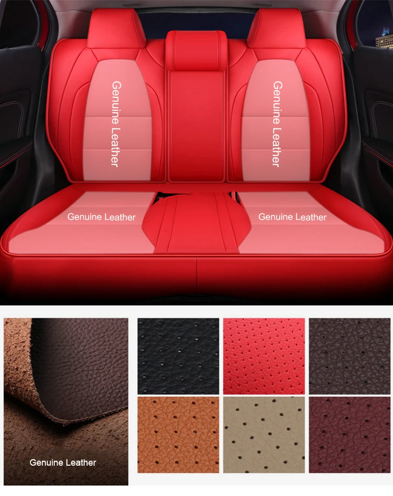 메르세데스 벤츠 CLA CLA200 CLA250 GLA GLA200 5인승 차량용 맞춤 제작 고급 가죽 시트 커버