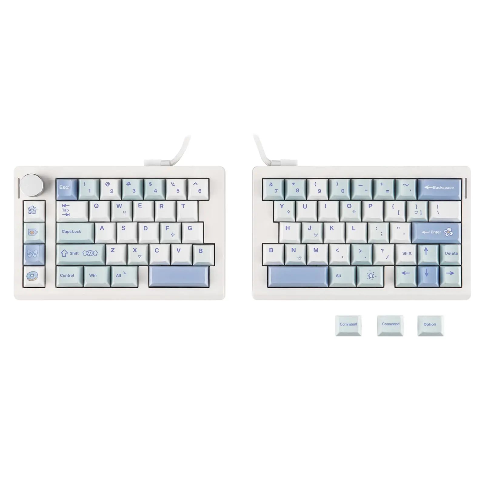 EPOMAKER Split70 ワイヤレスエルゴノミクスキーボード（QMK/VIA対応