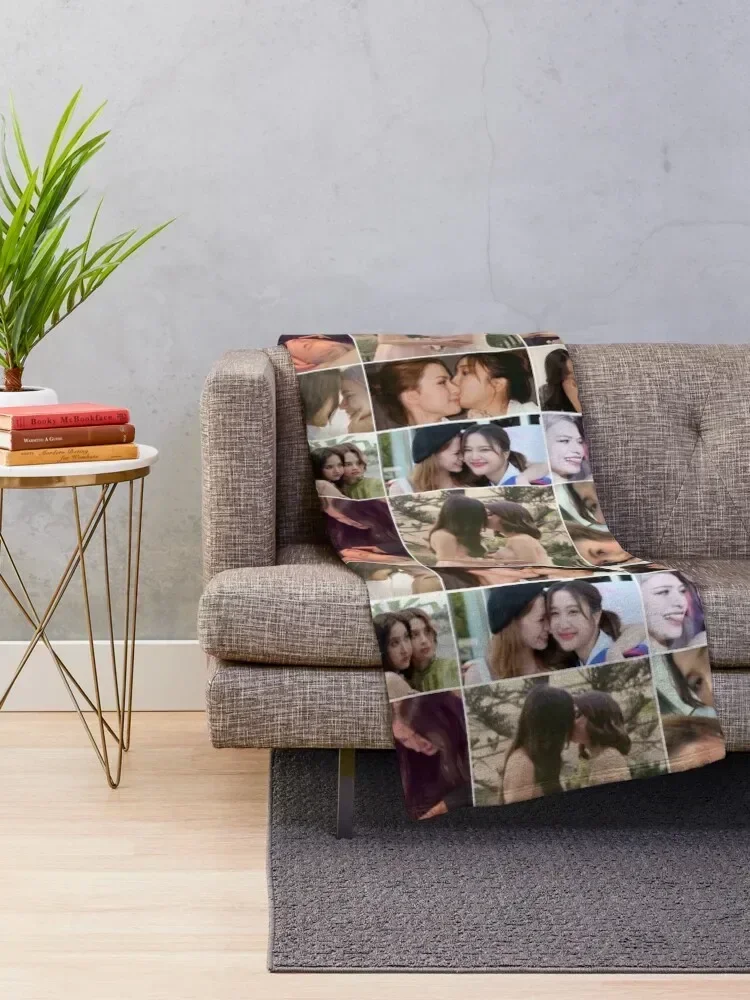 Clingy freenbecky Throw Blanket for winter Hairy Soft Plush Plaid Cute Blankets 2