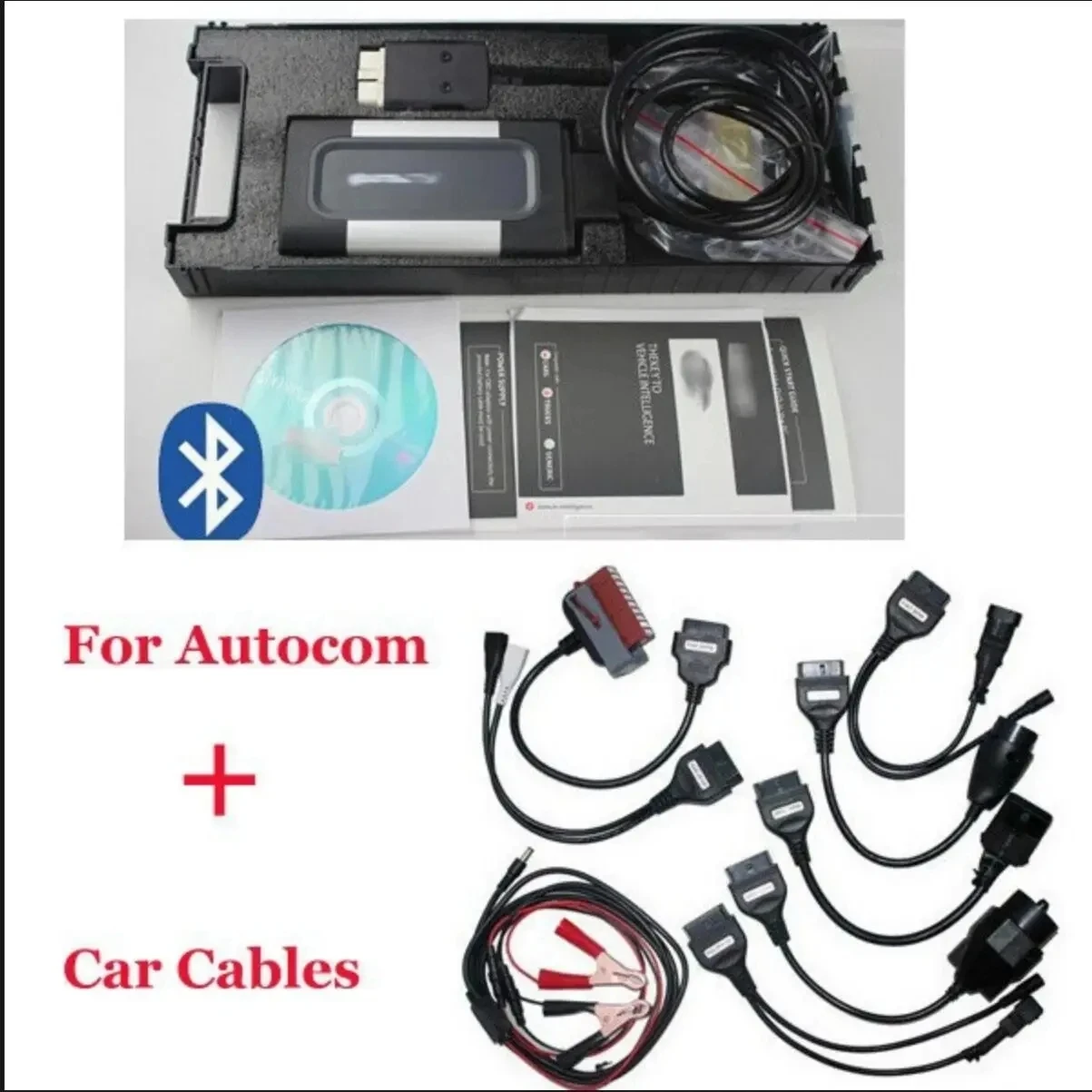 

2024 Quality A AUTOCOM CDP Pro For Cars & Trucks(Compact Diagnostic Partner) OKI CHIP With Free Shipping,Full Set Car Cables