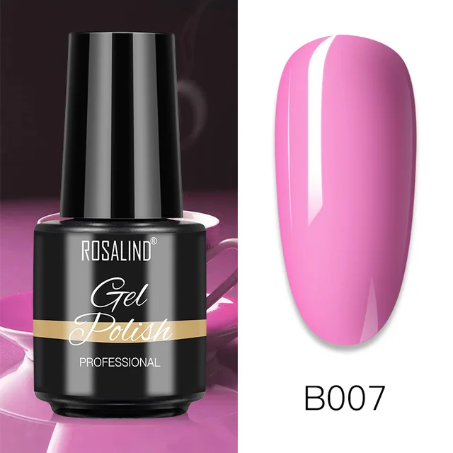 ROSALIND Nail Gel Polish Glitter Series Gel Varnishes All For Manicure Soak Off UV Lamp Nails Art Semi Permanent Gel Polish SLA-B007