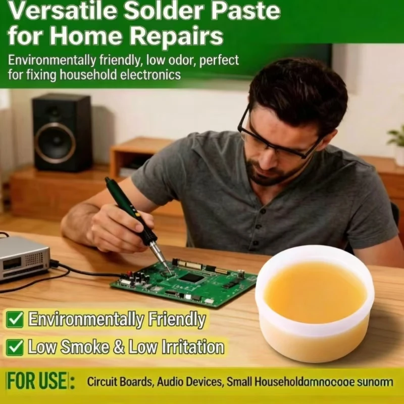 Solder Rosin 30g/50g/100g Lead-free Iron Repair Welding Paste Tin Oil Soldering Flux_voghion.com