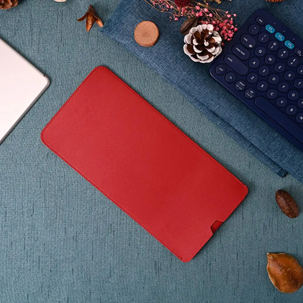 Dustproof Keyboard Sleeve Wear-Resistant Portable Faux Leather Keyboard Case For Logitech K380 Keyboards Accessories