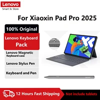 Original Lenovo Xiaoxin Pad Pro 2025 12.7 Keyboard Bracket Stand Magnetic Touchpad Tablet Protective Case Pen Slot Smart Cover