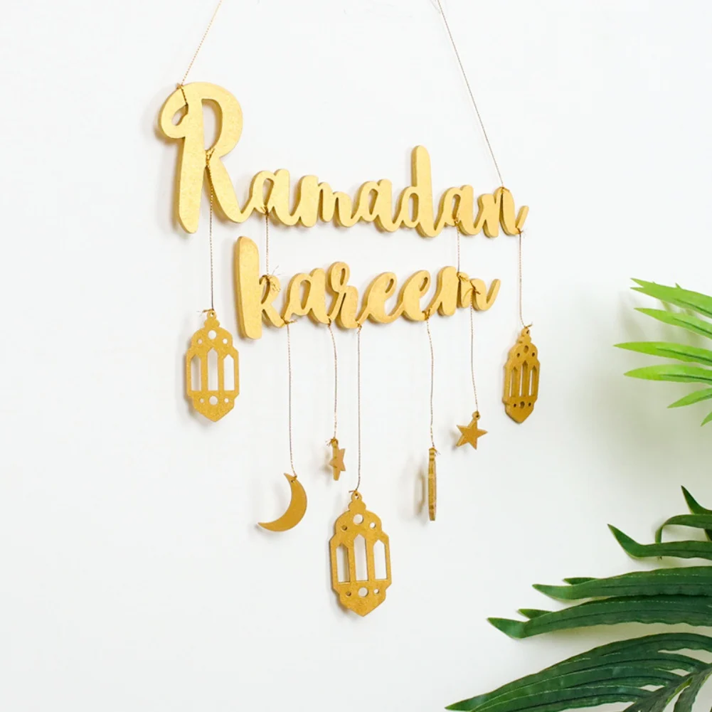 Panneau Néon Ramadan Mubarak - 45x19 Cm - Décoration LED Murale - Pour Maison Et Fêtes - Glooglitter Décoration Ramadan Murale LED