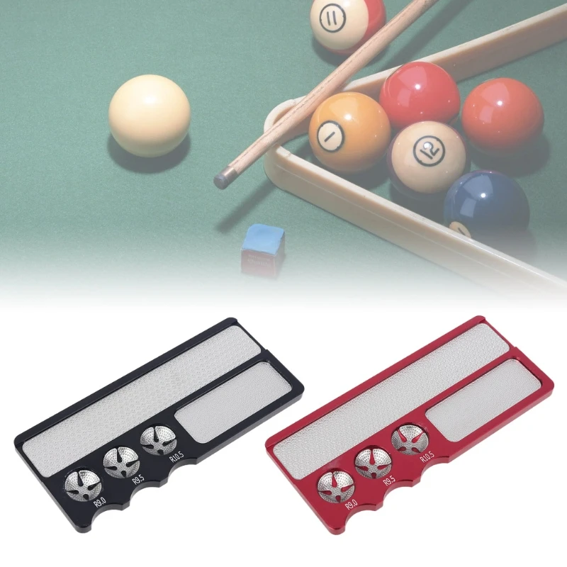 

Aluminum Billiards Pool Cue Tip Repair Tool Billiard Cue Accessories Trimmer/Burnisher/Shaper/Tapper