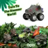 Dinosaur Toys Pull Back Cars Mini Monster Truck Car Toy Set for Kids Toddlers Boys Girls Gifts 5