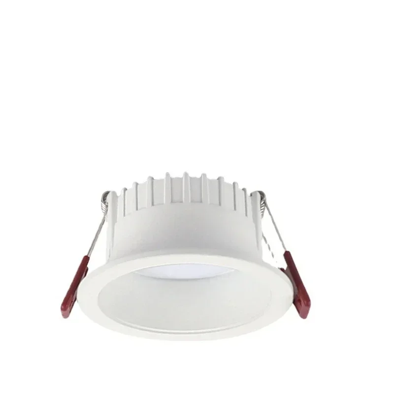 LED Recessed Downlight, Round Anti-Glare Spotlights 10W 75mm Cutout Black White for Kitchen Bedroom Corridor Ceiling Sf591d7c618414ad5a68d3176cb482b1fs