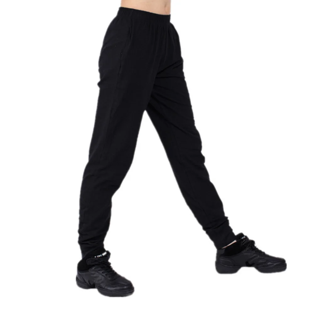 Unisex Men Women Jogger Dance Sports Yoga Pants Baggy Slacks Trousers Sweatpants luv is true unisex sd piping slacks navy