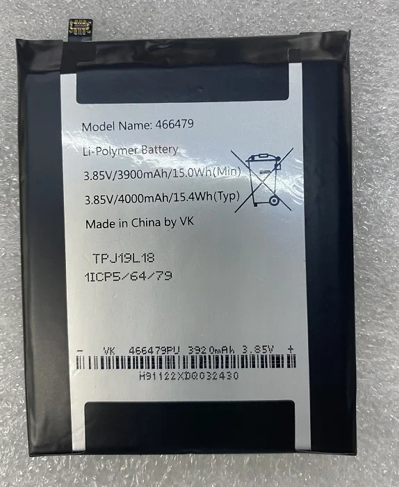 Per Wiko View 3 Lite, W-V800 466479 Batteria Per Cellulare Di Grande Capacità
