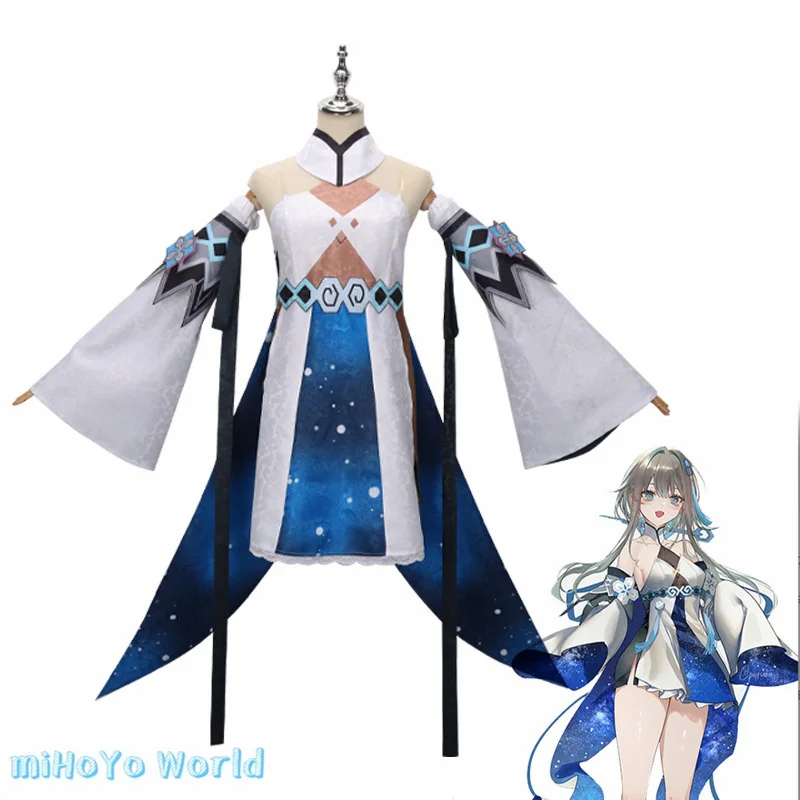 

MiHoYo Game Genshin Impact Guizhong Косплей демона Lord Haagentus костюм для девушек комикс с женскими праздниками подарки на день рождения