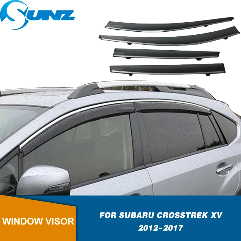 Автомобильный оконный Дефлектор козырек для Subaru Crosstrek XV 2012 2013 2014 2015 2016 2017