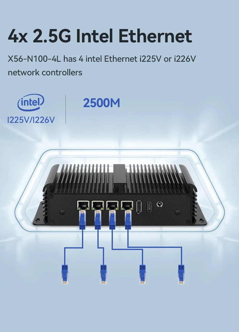 Мини-ПК промышленный Intel N100 | AliExpress