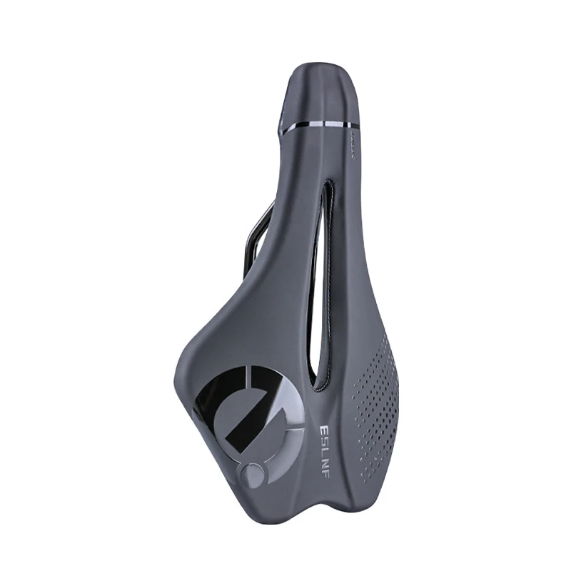 Comfortable Non-slip Shock-Absorbing Bicycle Saddle with Breathable Hollow Design