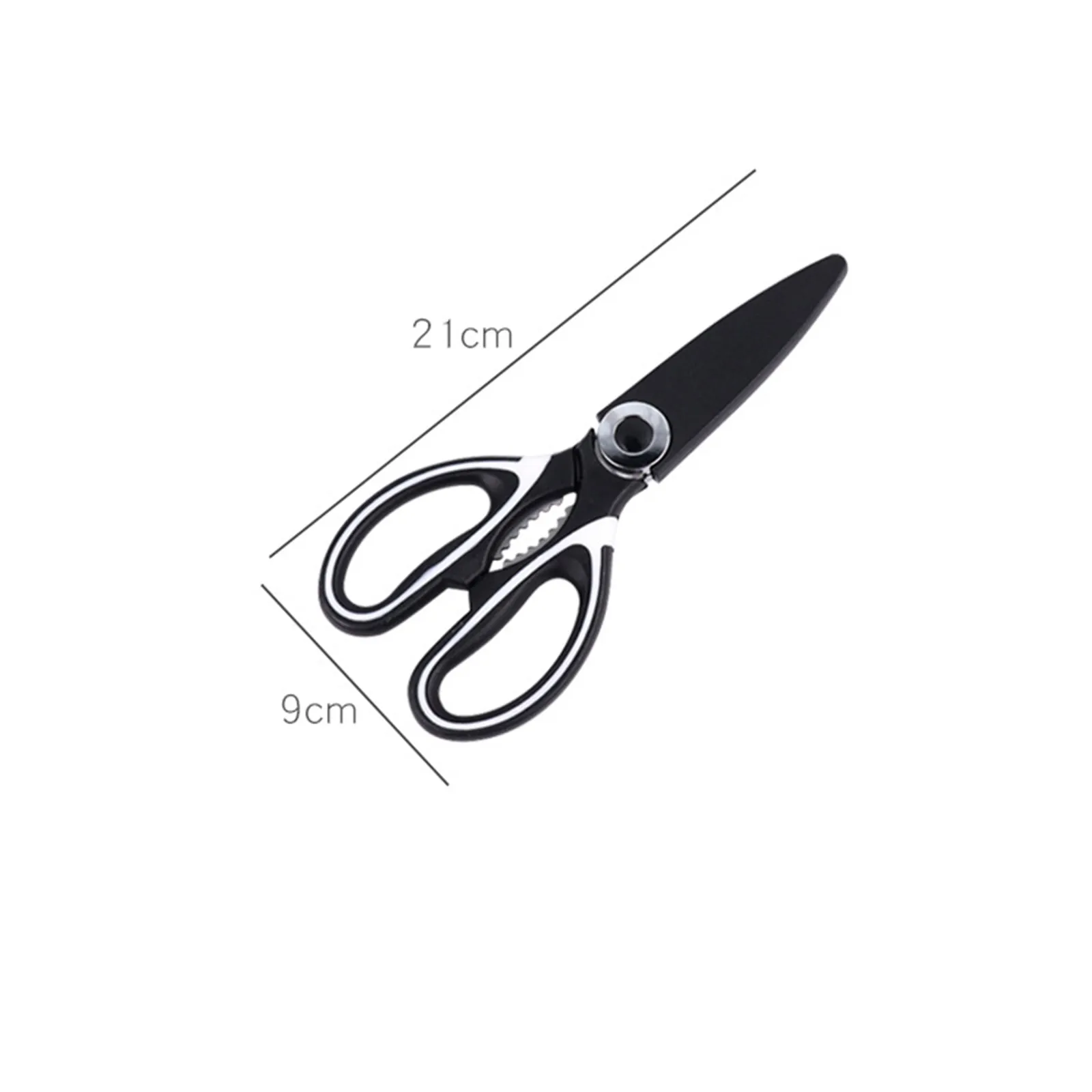 Chicken Bone Scissors Stainless Steel Kitchen Scissors Chicken Poultry Fish Kitchen Tool Shears For Meat Barbecue Nutcracker