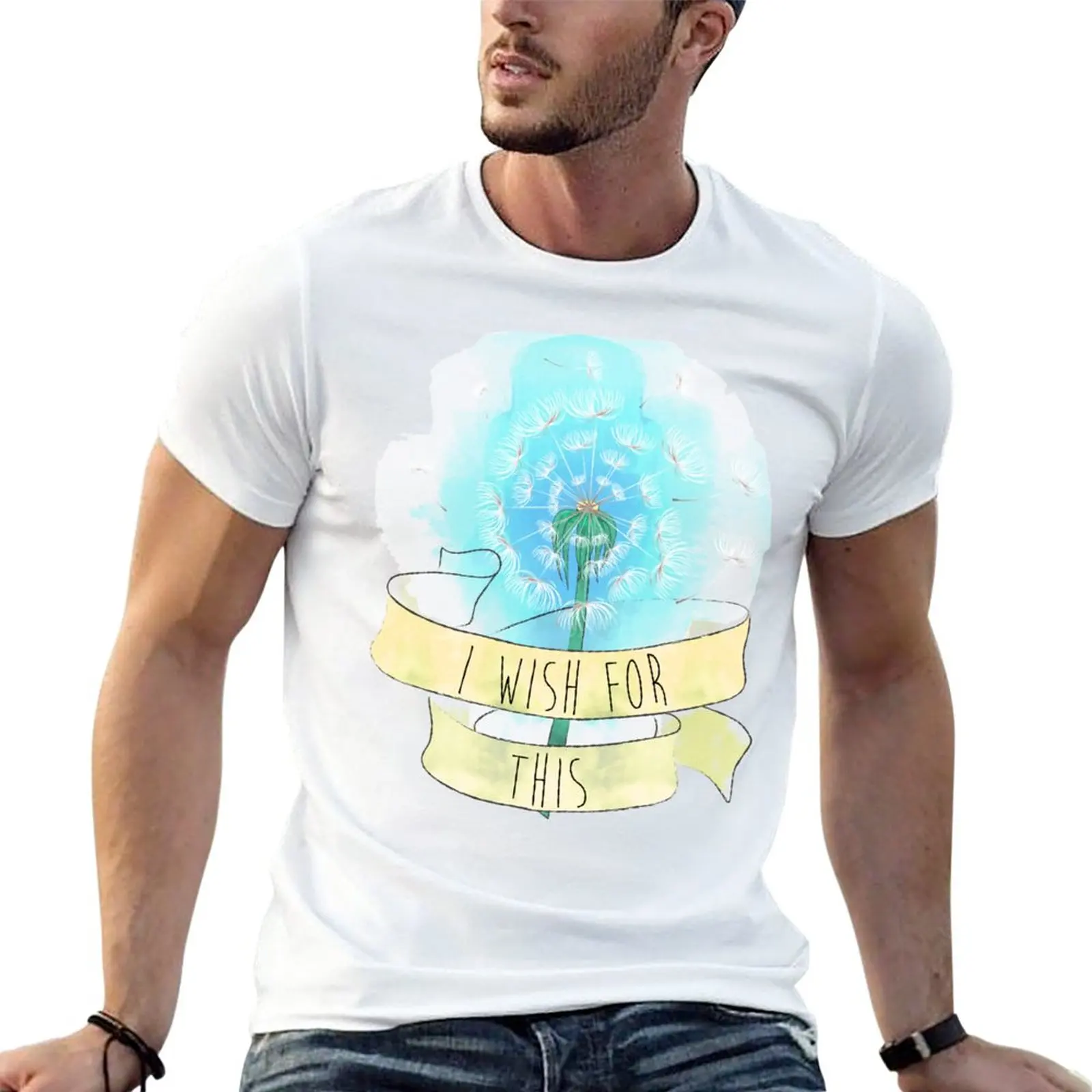 

New I Wish For This - Maison Collins Quote T-Shirt anime clothes Oversized t-shirt mens clothes