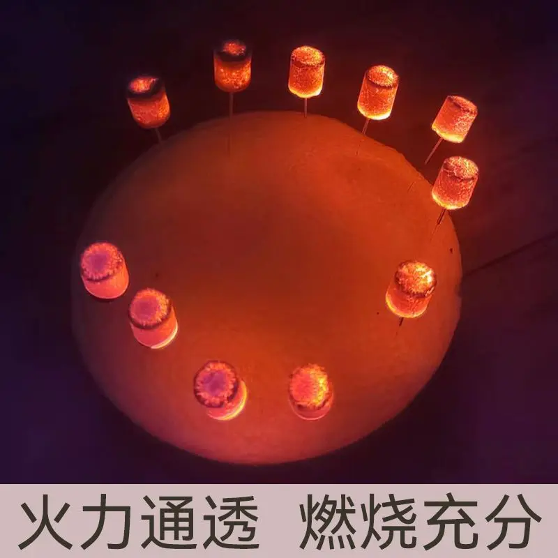 Warming Moxibustion Moxa Charcoal Roll Smokeless For Acupuncture Needles, 12*15mm,12*20mm