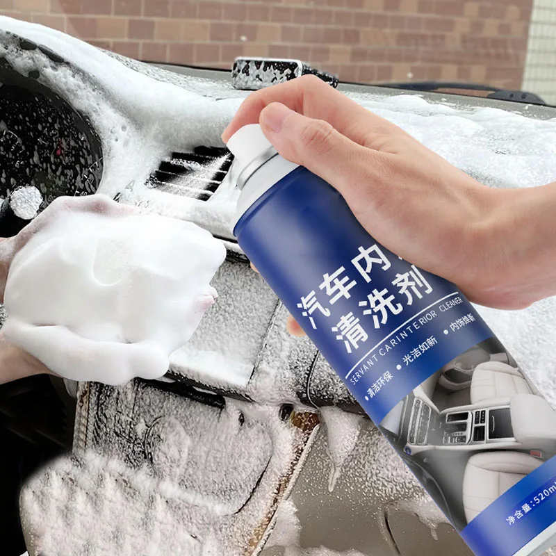 Car Foam Cleaner 300ml Quick Car Cleaning Spray Fruit Scented Mild Foam  Cleaner Effective Car Cleaner For Home Auto Coatings - AliExpress