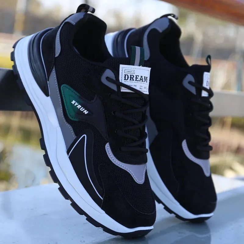Men's Fashion Sneakers 2024 Autumn New Brand Design Comfortable Soft Soled Men Running Shoes Tenis Masculino