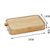 Cosmetic Solid Bamboo Storage Box with Removable Mirror Bedroom Bathroom Makeup Jewelry Lipstick Blush Dressing Table Organizer 3