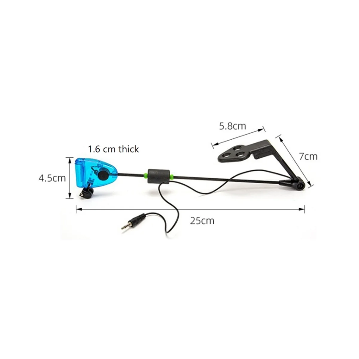 

4Pcs Fishing Swingers Set Fishing Bite Alarm Indicators in Zipped Case LED Illuminated Swinger Carp Fishing Accessories
