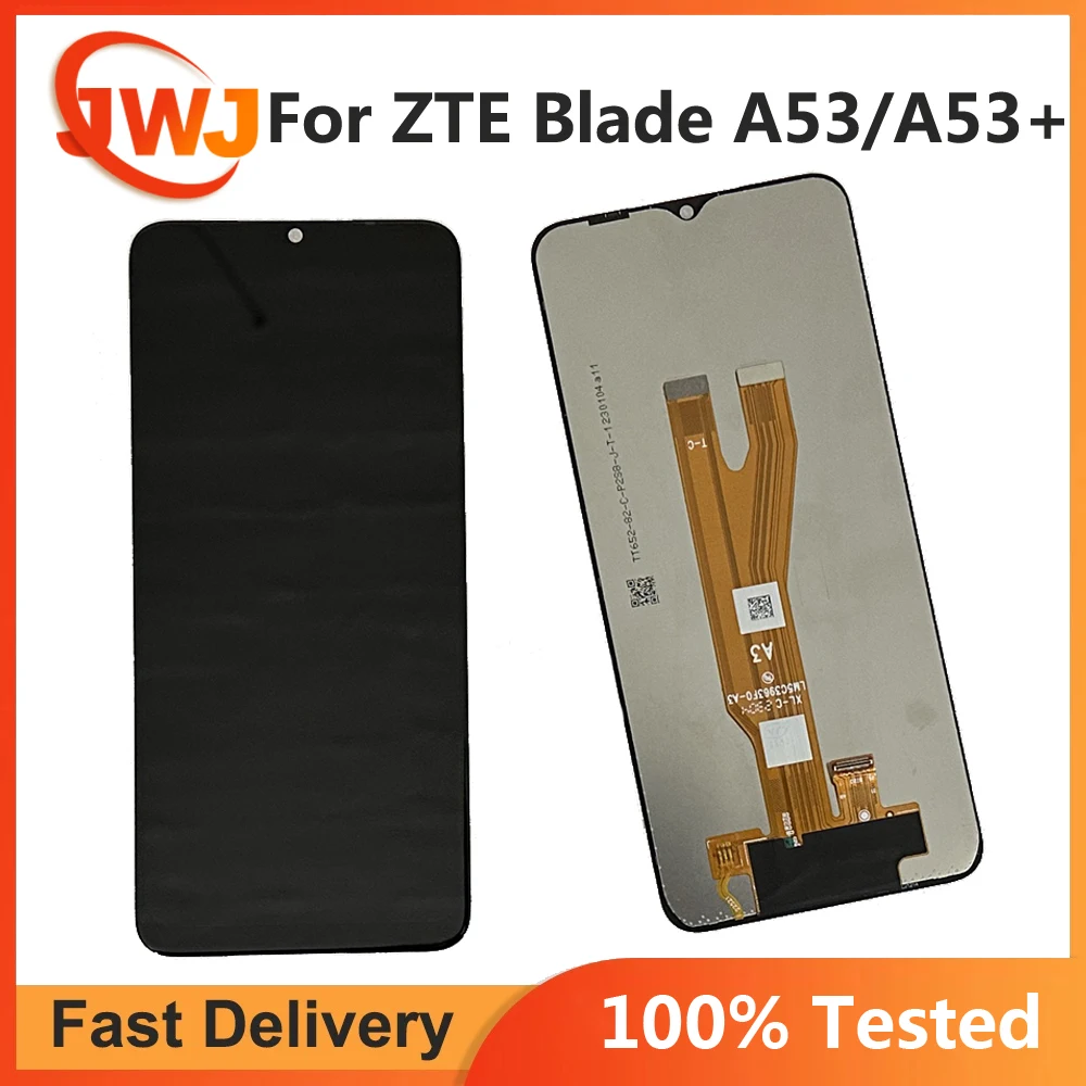 

6.52 Inch Black For ZTE Blade A53 A53+ Plus LCD DIsplay Touch Screen Digitizer Panel Assembly Replacement