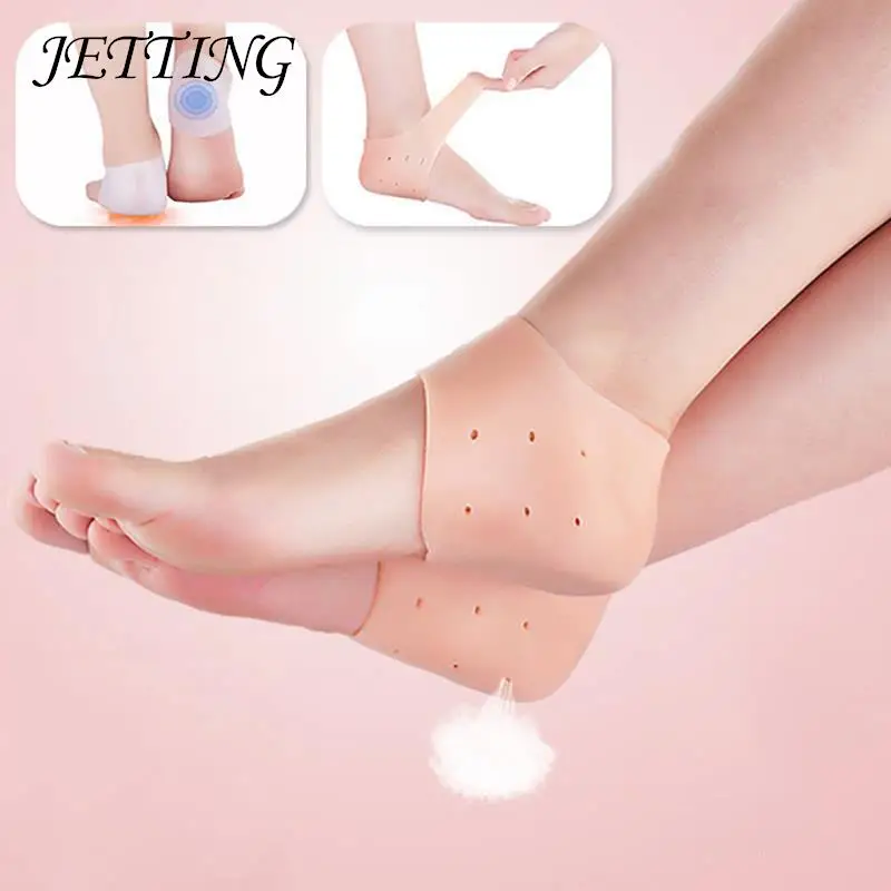 

1 Pair Concealed Footbed Enhancers Invisible Height Increase Insoles heel protector Silicone Foot Lift Pads Dress In Socks Tool