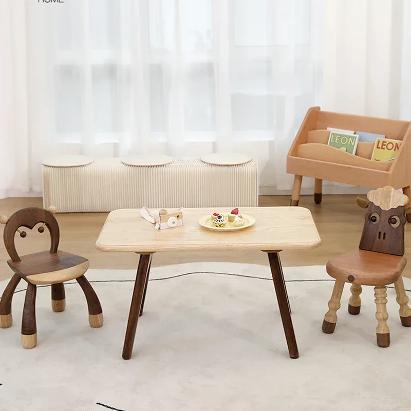 Kids Desk School Furniture Room Tables Classroom Table Elementary Child Study Small Children Chair Set Student Mesa Plegable
