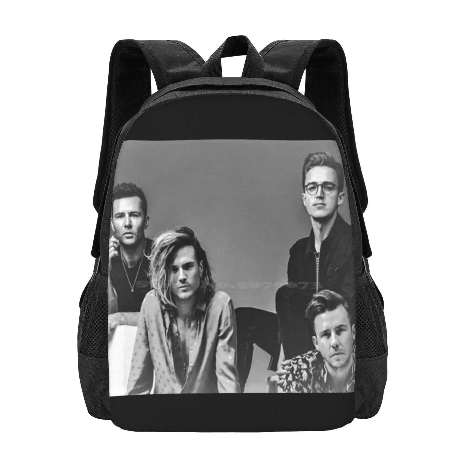 

Лидер продаж, школьный рюкзак The Band, модные сумки, шторы Mcfly Band Mcfly