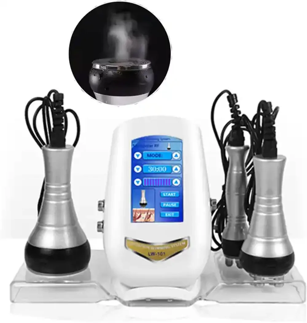 

Cavitation System Ems Radio Frequency Facial Rf Sculpting Lipo Laser Device Weight Loss 40K 3 in 1 Body Slimming Machine