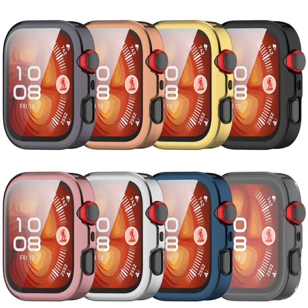 Premium Full Cover TPU Protective Case - Anti-Fall Shell Frame with Soft Screen Shield