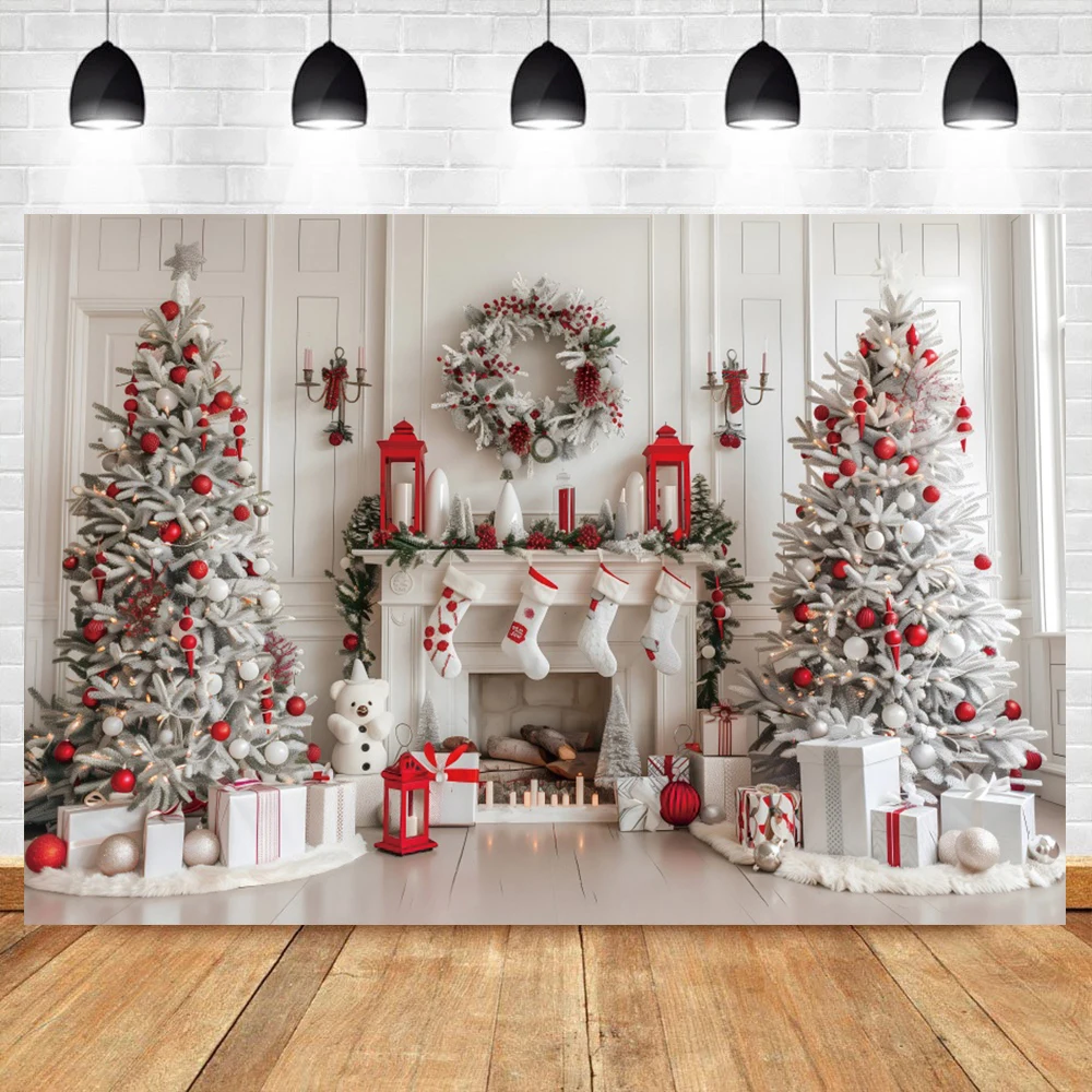 fond d'écran Noël clean : le décor idéal pour des photos de famille  chaleureuses et épurées, image size:1000x1000
