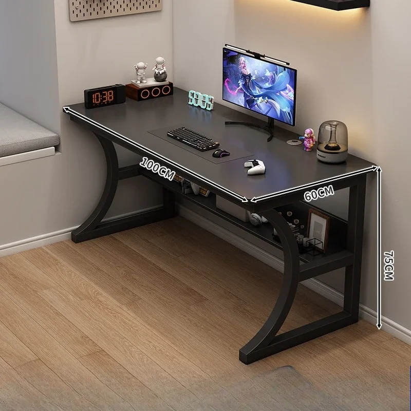 مكتب ألعاب مريح رف تخزين قابل للتعديل